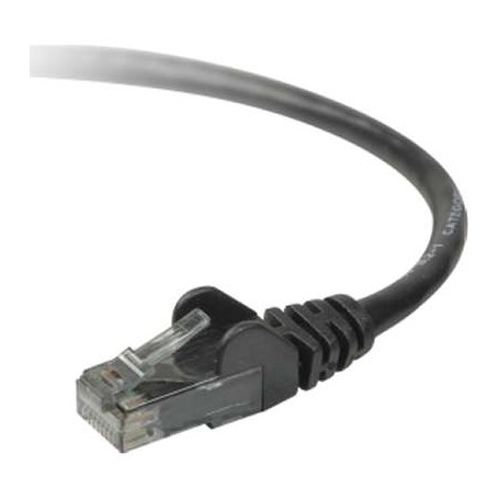 Belkin A3L980-25-BLK Cable CAT6 UTP J45M/M 25 Black Patch