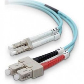 Belkin F2F402L7-20M-G 20M Lo MMF Aqua Fo-Cable LC SC 50/125 10GBIT