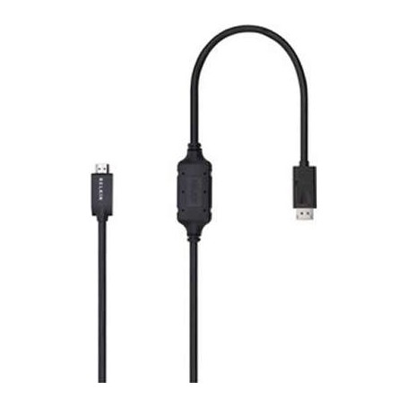 Belkin F2CD001B03-E DisplayPort to HDMI Cable M/M 3 ft.