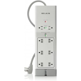 Belkin F7C01008Q Conserve Switch Surge Protector with Remote 8 Outlets, 1800J
