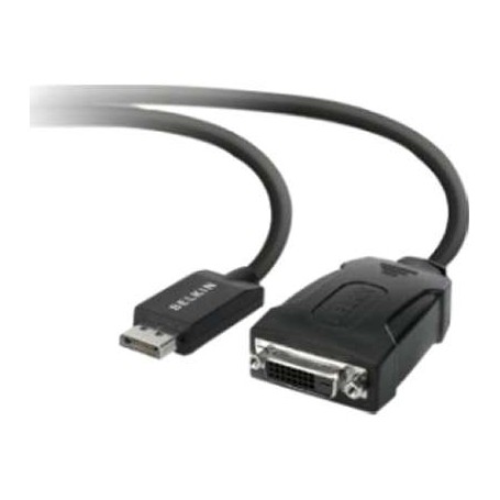 Belkin F2CD005b Displayport to DVI Adapter, M/F - Black