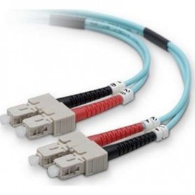 BELKIN Components F2F40277-30M-G Fiber Patch Cable 10 Gig Aqua 50/125 SC/SC