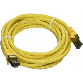 Belkin A3L980-10-YLW-M Cable, CAT6, UTP, RJ45M/M, 10, Yellow, Patch, MOL