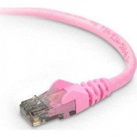 Belkin A3L980-30-PNK-S High Performance patch cable - 30 ft - pink