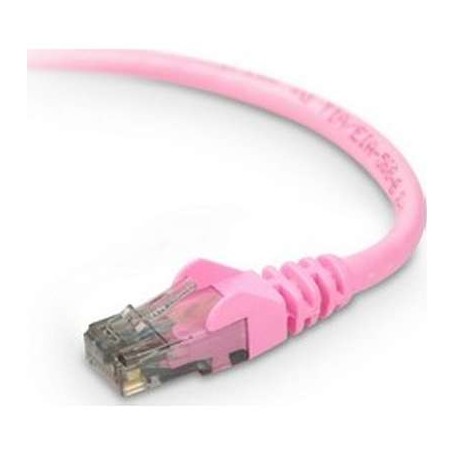 Belkin A3L980-30-PNK-S High Performance patch cable - 30 ft - pink