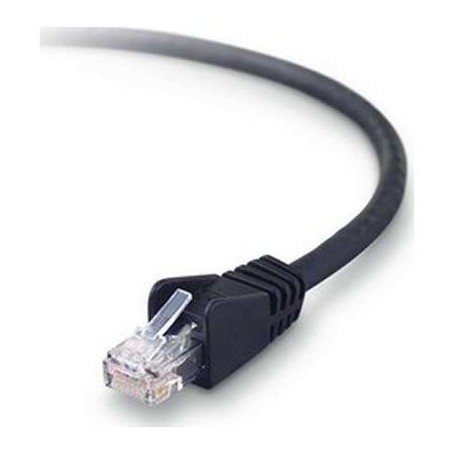 Belkin A3L980-12-BLK-S 12FT Cable CAT6 UTP RJ45M-Patch Snagless Black