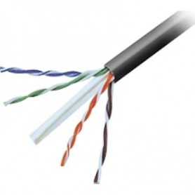Belkin A7L704-500-BLK 500FT CAT6 Solid Bulk-PVC Network Cable Black