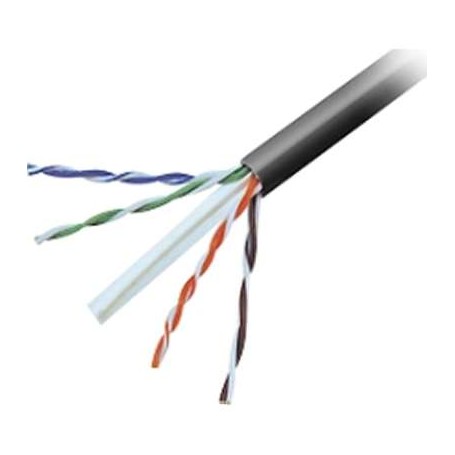 Belkin A7L704-500-BLK 500FT CAT6 Solid Bulk-PVC Network Cable Black