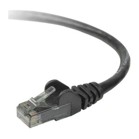 Belkin A3L980-05-BLK CAT6 Snagless Networking Cable 5-Ft - Black