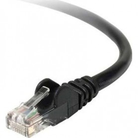 Belkin TAA980-25-BLK-S 25FT Cable TAA CAT6 Snagless-Patch RJ45 RJ45 Black