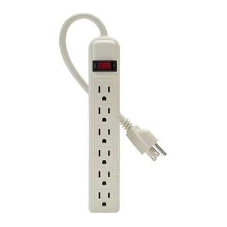 Belkin F9P609-03-DP Powerstrip 6OUT 3FT Cord Plastic