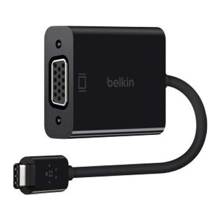 Belkin F2CU037BTBLK USB-C to VGA Adapter Black