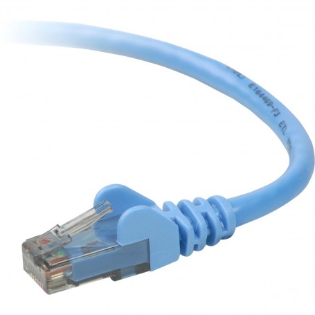 Belkin TAA980-07-BLU-S 7FT Cable TAA CAT6 Snagless-Patch RJ45 RJ45 Blue