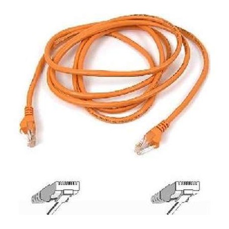 Belkin A3L791-06-ORG 6FT Cable CAT5E UTP RJ45-Patch M/M Organizer