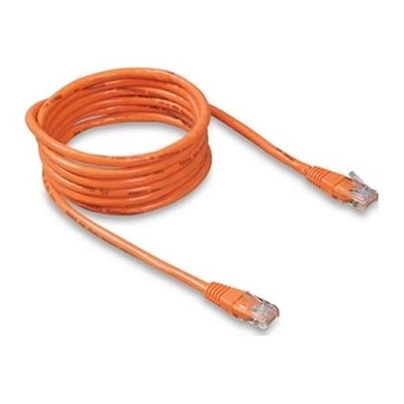 Belkin A3L791-09-ORG 9FT CAT5E Organizer UTP RJ45 M/M Patch Cable