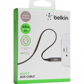 Belkin AV10127TT03-BLK MIXIT Aux Cable 3ft Black
