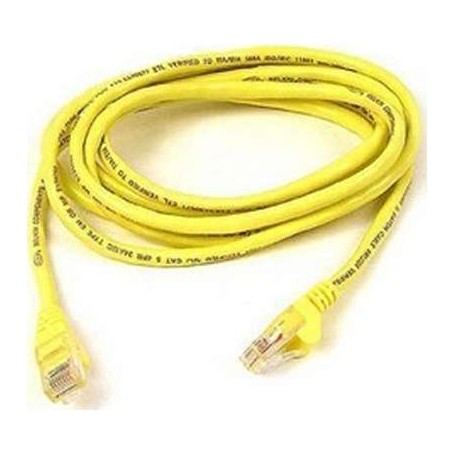 Belkin A3L791-18-YLW 18FT CAT5E Yellow UTP Patch RJ45 M/M Cable