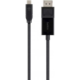Belkin B2B103-06-BLK USB Type-C to DisplayPort Cable (6FT)