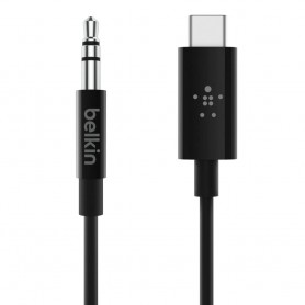 Belkin F7U079BT03-BLK 3.5mm Audio Cable with USB-C Connector
