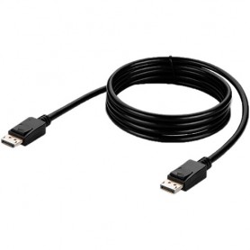 Belkin F1DN1VCBL-PP10T KVM Video Cable - DisplayPort to DisplayPort - TAA Compliant - 10 ft
