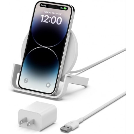 Belkin WIB001TTWH BOOST CHARGE Wireless Charging Stand 10W - White