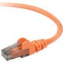 Belkin A3L980-05-ORG CAT6 Snagless Networking Cable 5-Ft - Orange