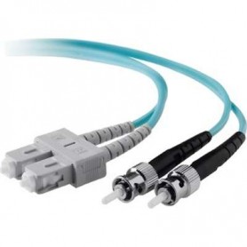 Belkin F2F40207-10M-G 10M Fiber St/SC Cable Lo MMD Aqua 10GB