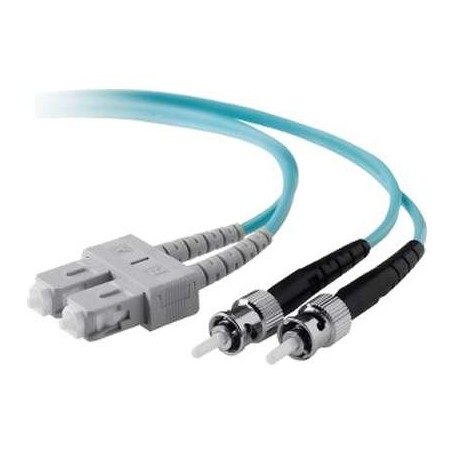 Belkin F2F40207-10M-G 10M Fiber St/SC Cable Lo MMD Aqua 10GB
