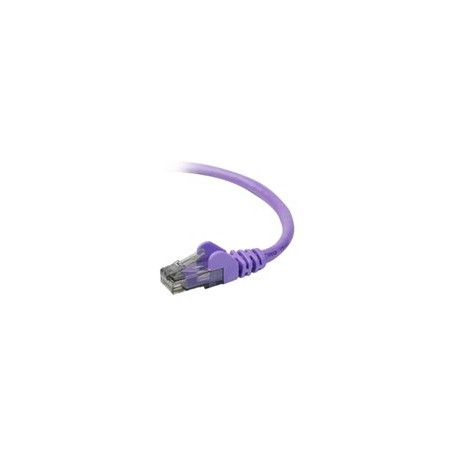 Belkin A3L980-15-PUR-S 15FT CAT6 UTP Patch Cable RJ45 M/M Purple