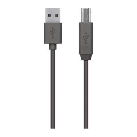 Belkin F3U154BT3M 3M USB DSTP USBA to USBB Dev Cable Clamshell Packaging