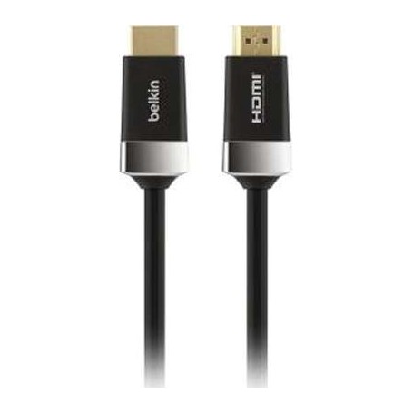 Belkin AV10050BT1M 1M HDMI Highspeed with Ethernet 1.4 Absw/Chrme Cable Retail Box