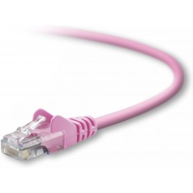 Belkin A7L704-1000PNKP 1000FT CAT6 Solid Bulk Cable 4PR 23AWG Pink