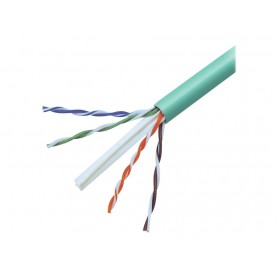 Belkin A7L704-1000PU-P 1000F CAT6 Solid Bulk Cable 4PR 23AWG Purple