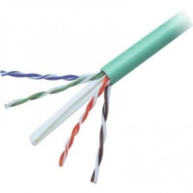 Belkin A7L704-500GRN-P 500FT CAT6 Solid Bulk Cable 4PR 23AWG Green