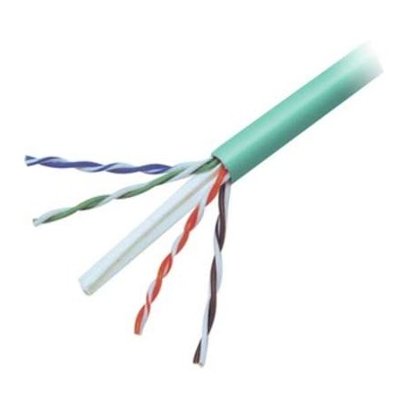 Belkin A7L704-500GRN-P 500FT CAT6 Solid Bulk Cable 4PR 23AWG Green