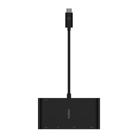 Belkin AVC004BK-BL USBC Multimedia+Charge Adapter 100W