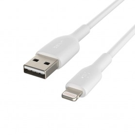 Belkin CAA001bt0MWH BOOST UP CHARGE Lightning to USB-A Cable, 6 Inches
