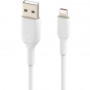 Belkin CAA001BT2MWH BOOST CHARGE Lightning cable - Lightning / USB - 2 m