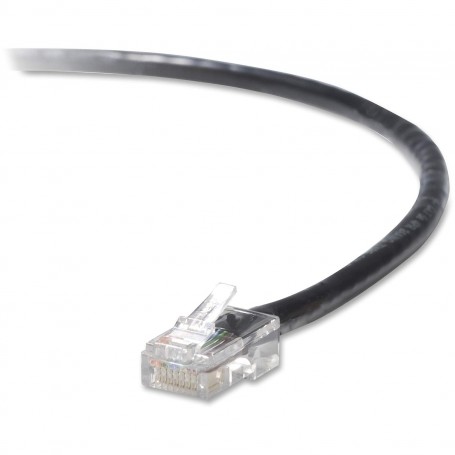 Belkin A3L791BT05MBLKS 5M CAT5E Cable UTP RJ45 M/M Black Patch Snag