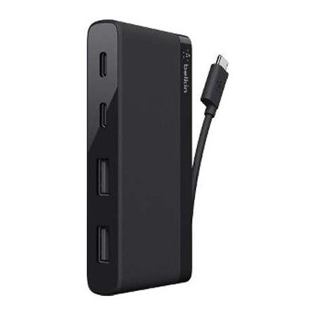 Belkin B2B153-04-BLK USB-C 4-Port Mini Hub