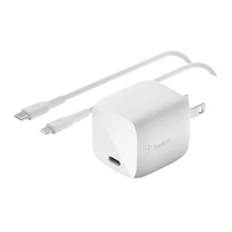 Belkin WCH001DQ1MWH-B6 BOOST CHARGE 30W USB-C GaN Wall Charger + USB-C Cable