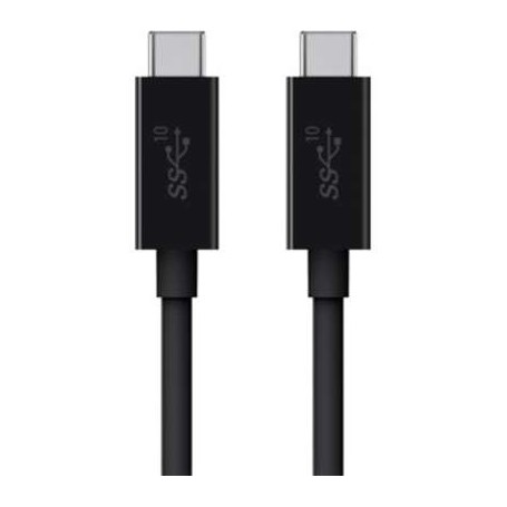 Belkin F2CU052BT1M-BLK USB Type-C to USB Type-C 3.1 10 Gbps