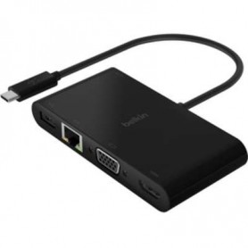 Belkin AVC004BTBK USB-C Multimedia Adapter with 100W Power Delivery