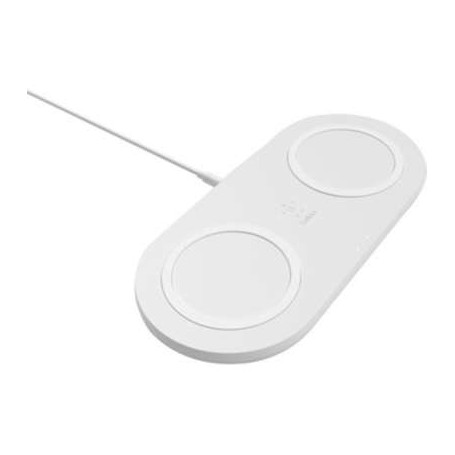 Belkin WIZ002TTWH BOOSTCHARGE Dual Wireless Charging Pads - White