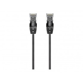 Belkin CE001B01-BLK-S 1FT CAT6 UTP Patch Cable Snagless Black