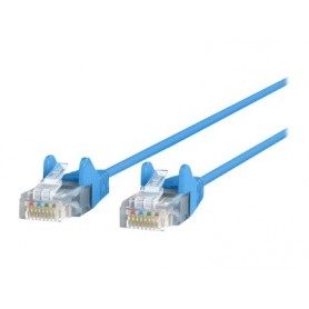 Belkin CE001B01-BLU-S 1FT CAT6 UTP Patch Cable Snagless Blue