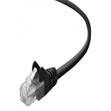 Belkin CE001B15-BLK-S 15FT CAT6 UTP Patch Cable Snagless Black