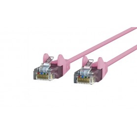 Belkin CE001B04-PNK-S 4FT CAT6 UTP Patch Cable Snagless Pink