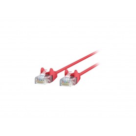 Belkin CE001B05-RED-S 5FT CAT6 UTP Patch Cable Snagless Red