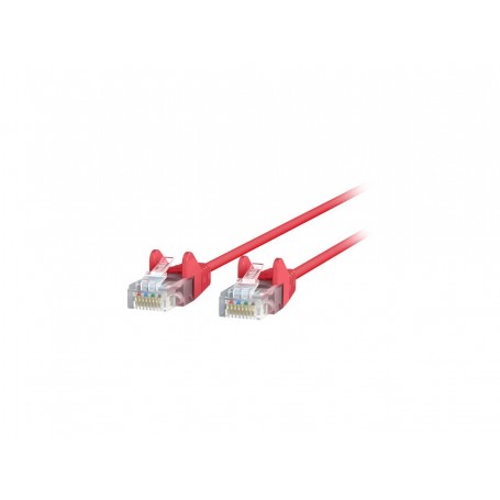 Belkin CE001B05-RED-S 5FT CAT6 UTP Patch Cable Snagless Red